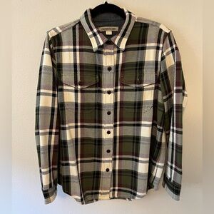 Outerknown Women’s Blanket Shirt - faded olive